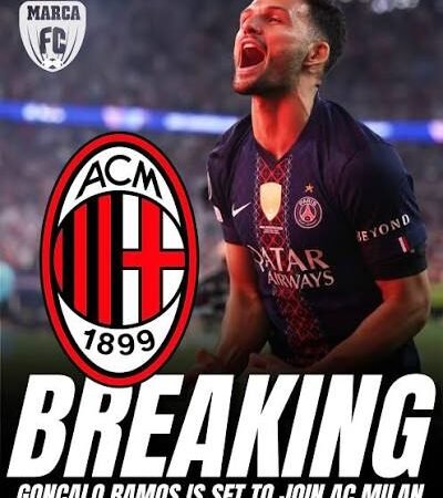 KRAJ ENEIDICJE U PARIZU: Gonçalo Ramos napušta PSG i potpisuje za AC Milan!